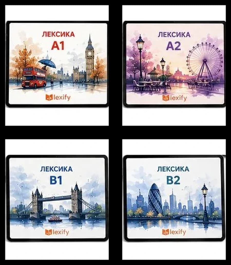 Лексика по нива и теми - 4 дигитални книги